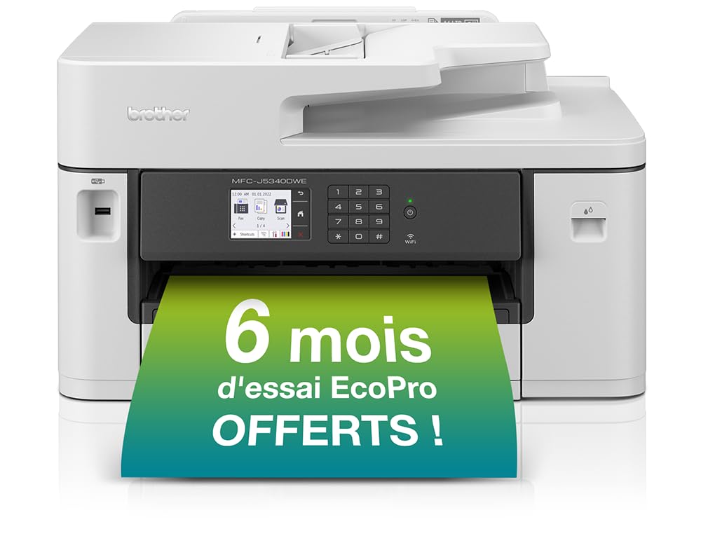 Multifunction Printer Brother MFC-J5340DWE color inkjet fast printing
