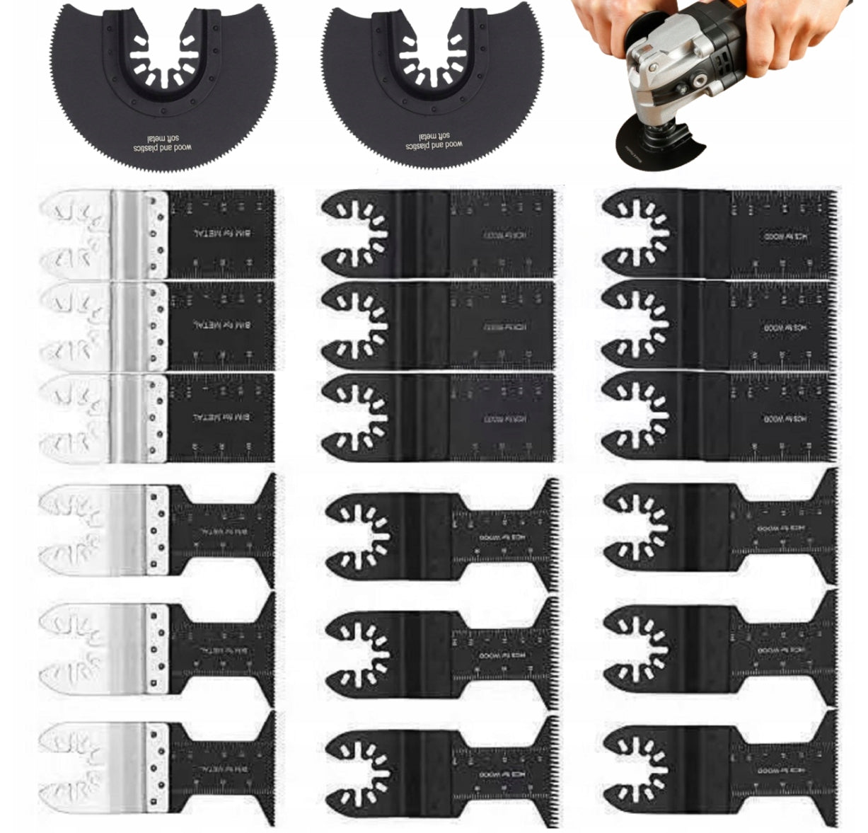 Multifunction Wood Metal Plastic Tool Saw Blades Set Brand no brand