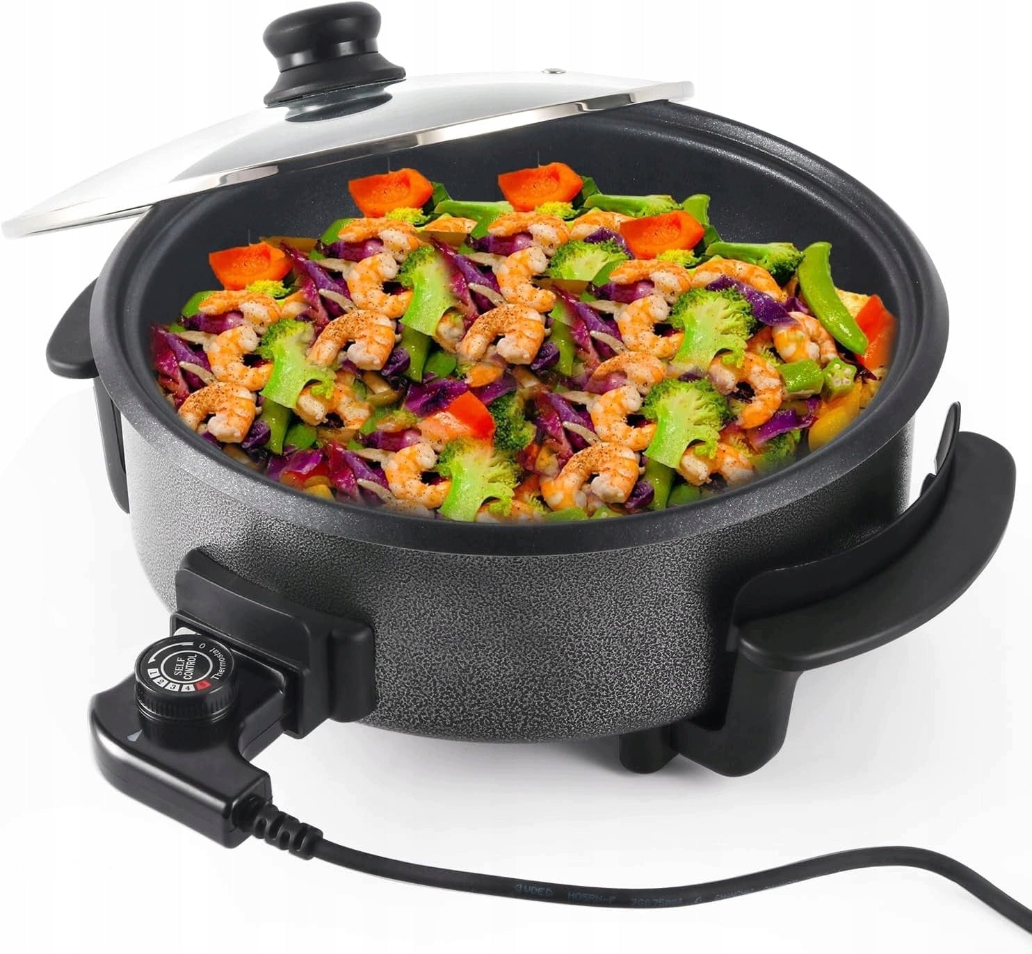 Multifunction frying pan with lid 42x7 cm, 1500 W ELECTRIC MULTI COOKER Manufacturer code W-110