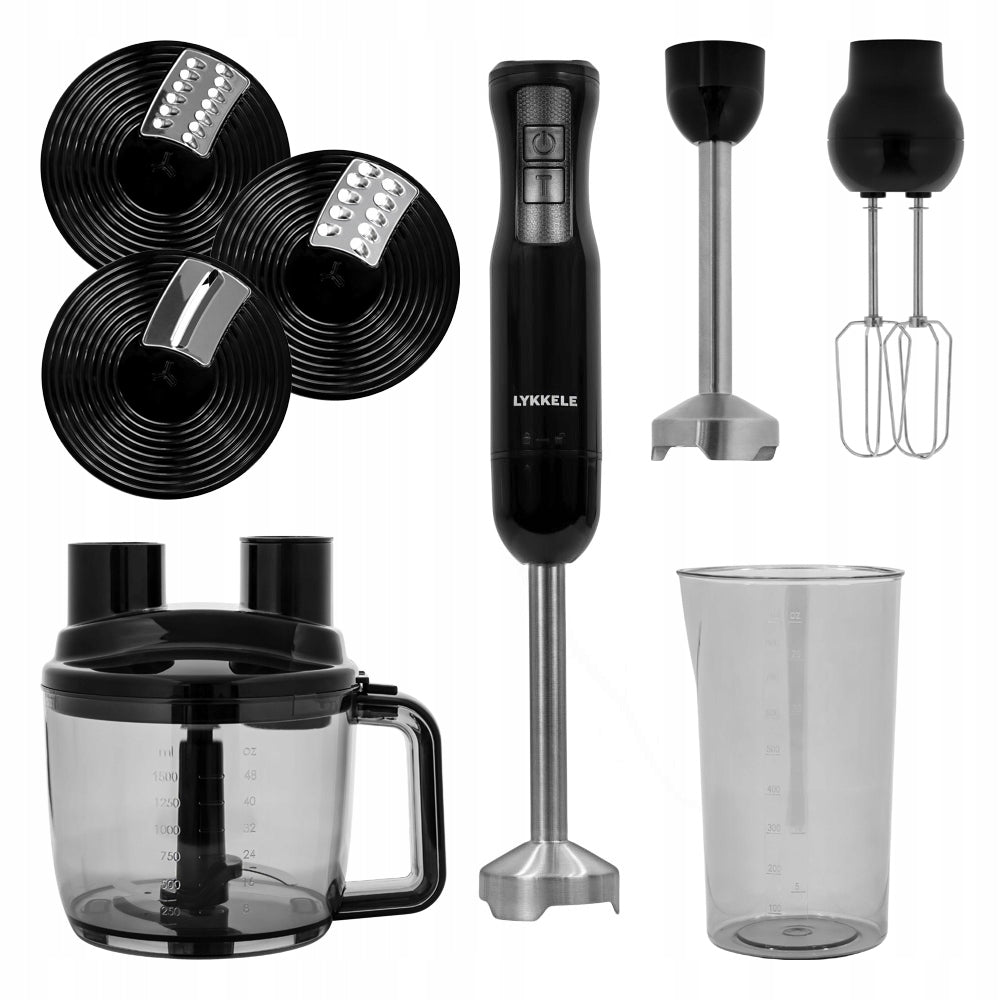 Multifunction hand blender LYKKELE PAUEL SET 1500W TURBO MALAKSER
