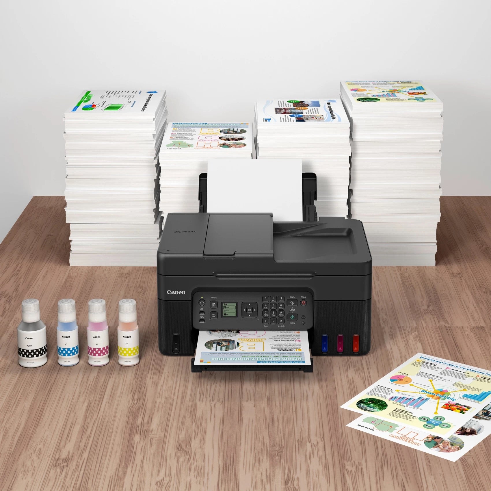 Multifunction inkjet printer Canon Pixma G4570 MegaTank wifi GI-51 Packaging status original