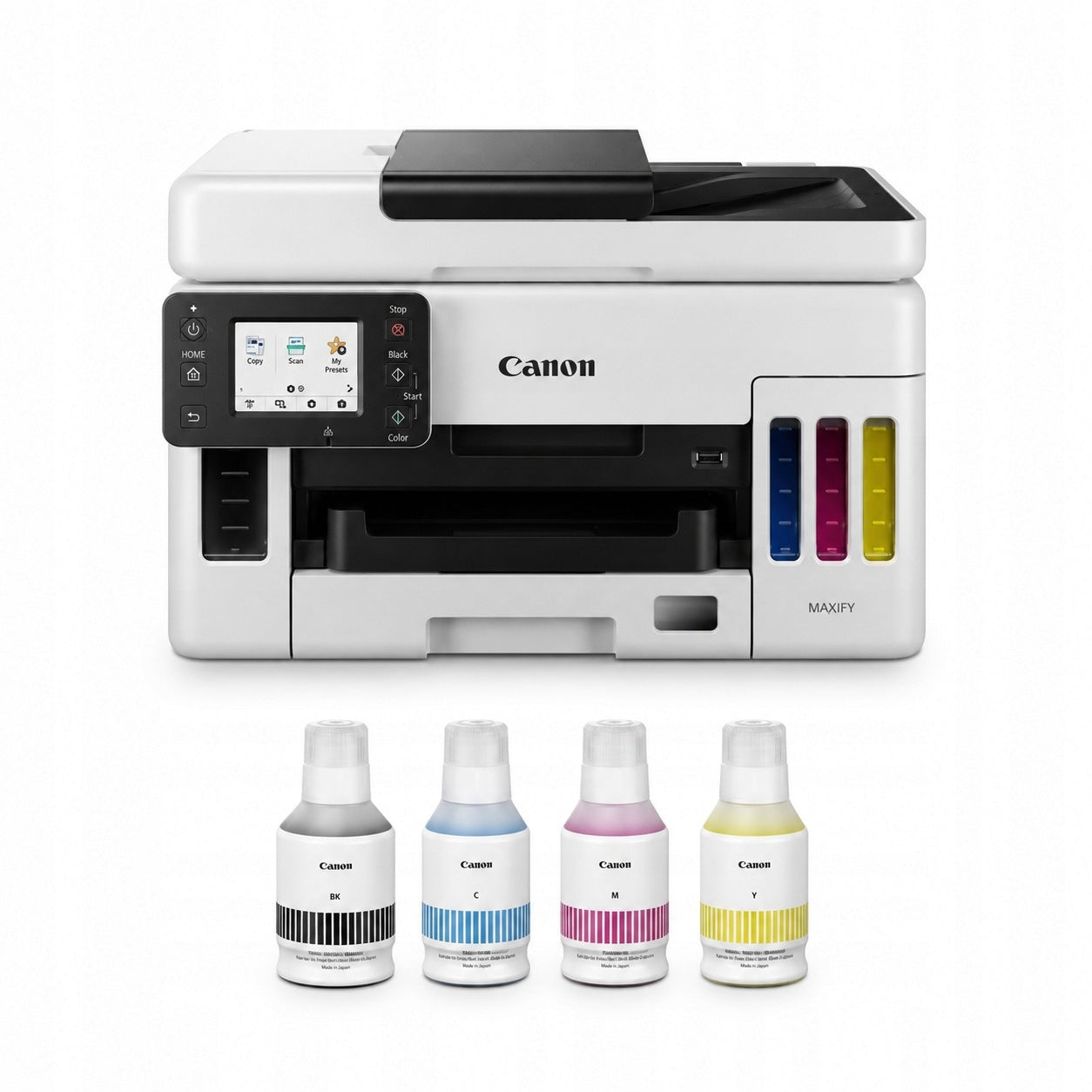 Multifunction inkjet printer color Canon MAXIFY GX7040 duplex wifi