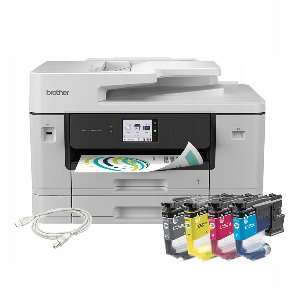 Multifunction inkjet printer (colour) Brother MFC-J3960DW
