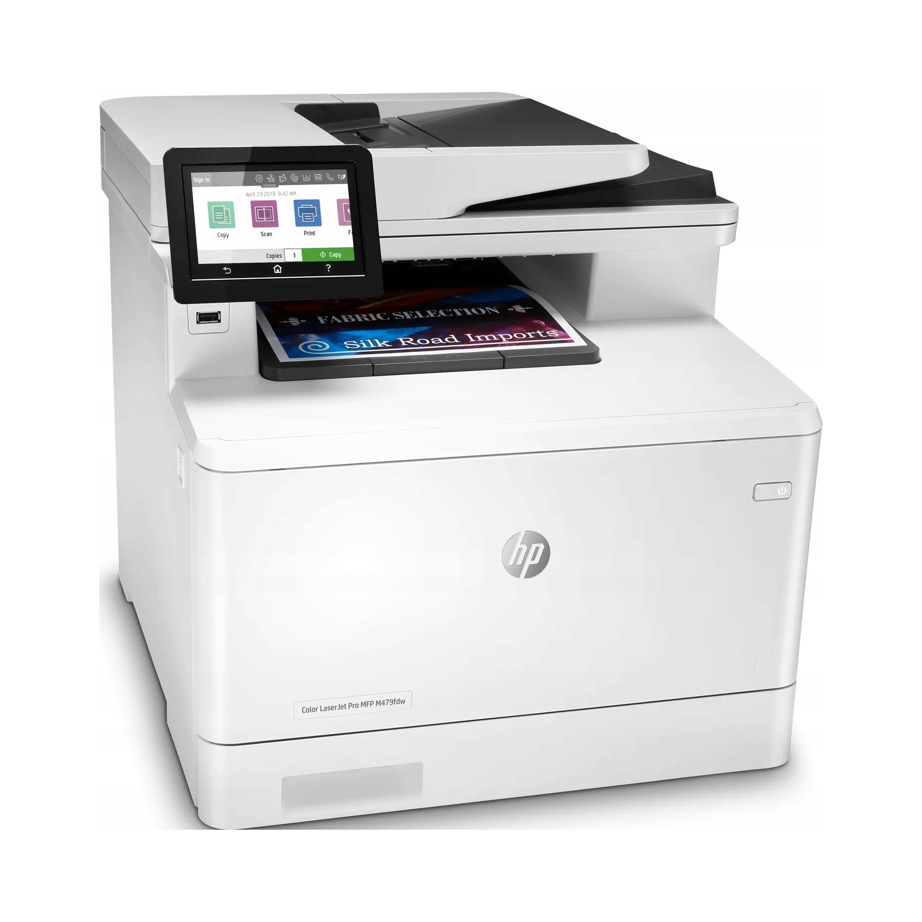Multifunction laser printer color HP Color LaserJet Pro M479fdw W1A80A