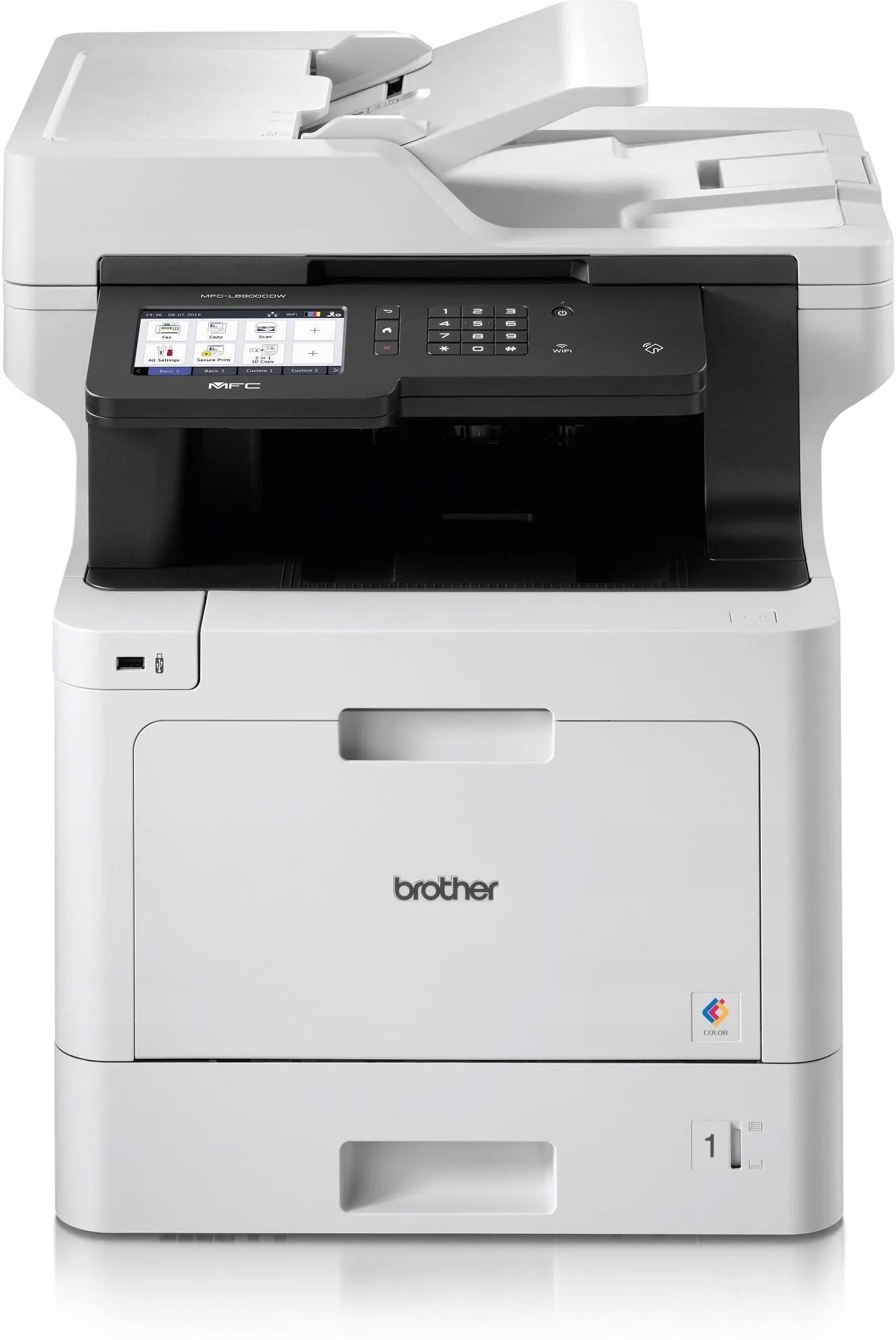 Multifunction laser printer (colour) Brother MFC-L8900CDW Duplex LAN WiFi