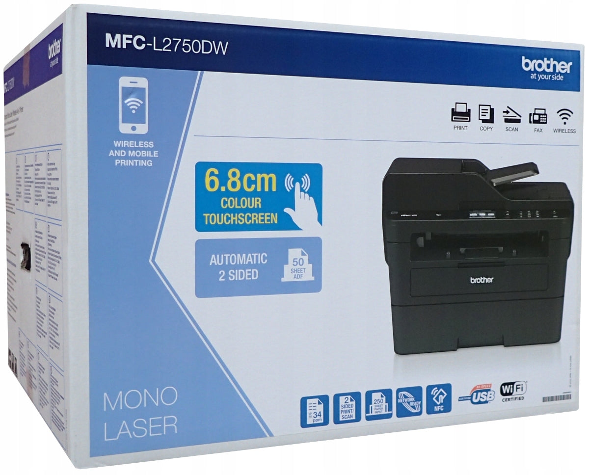 Multifunction laser printer (mono) Brother MFC-L2750DW Brand Brother