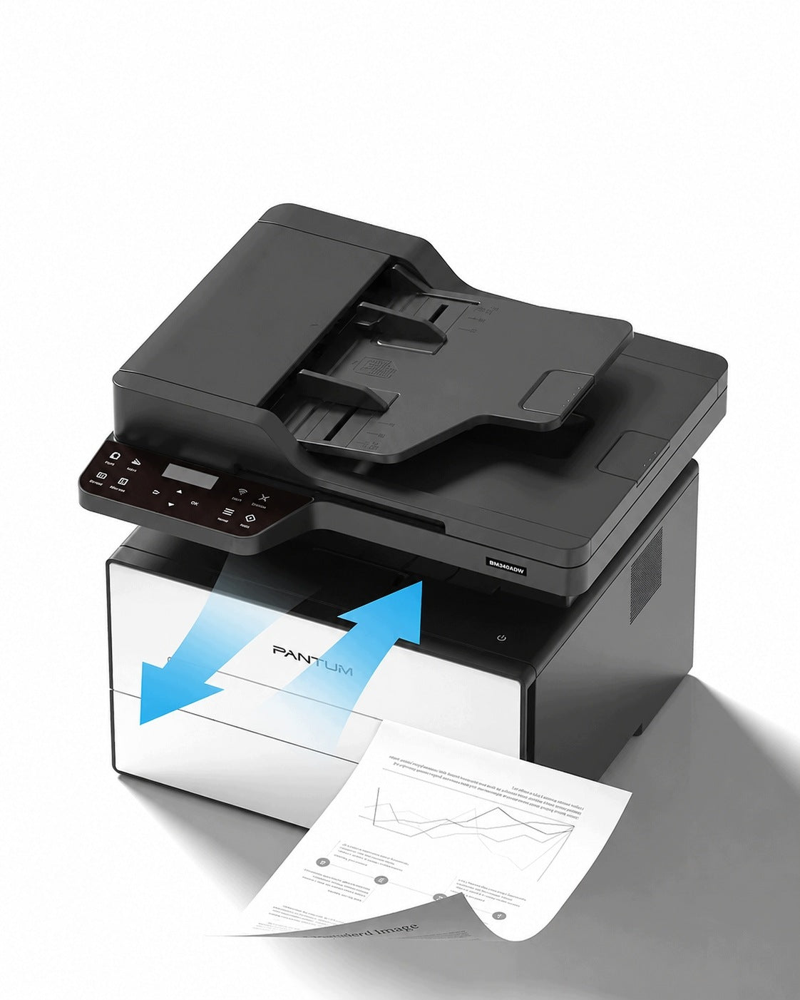 Multifunction laser printer mono Pantum BM4249ADW ADF wifi duplex Brand Pantum