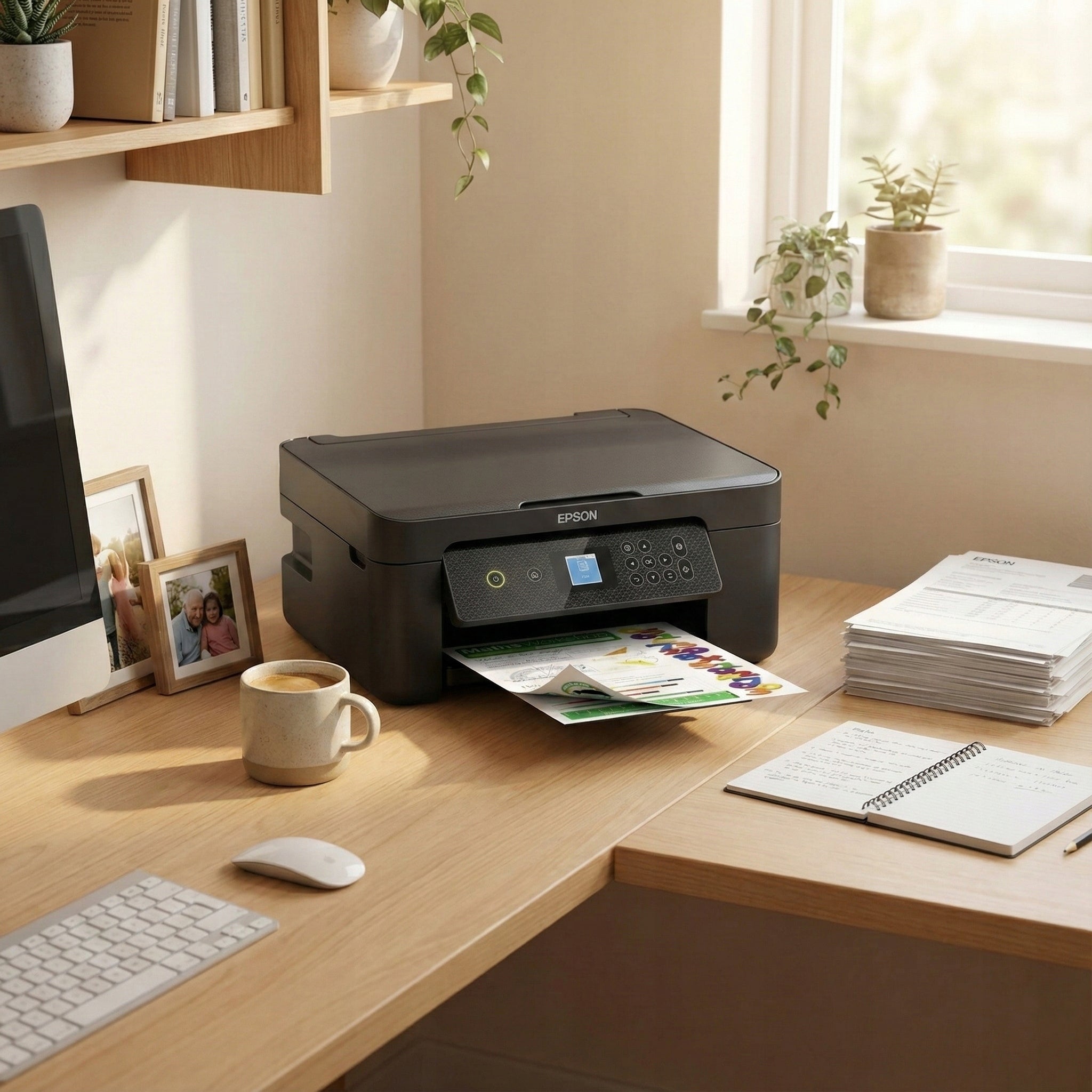 Multifunction printer 3in1 EPSON Scanner COLOR PRINTING DUPLEX USB WiFi INK Packaging status original