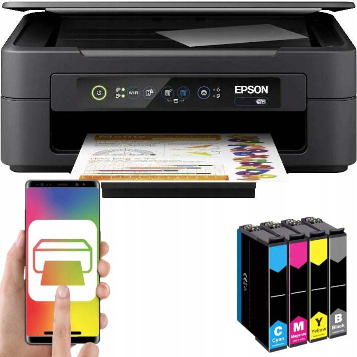 Multifunction printer DEVICE 3in1 Epson WiFi PRINTING SCAN COPY USB INKS