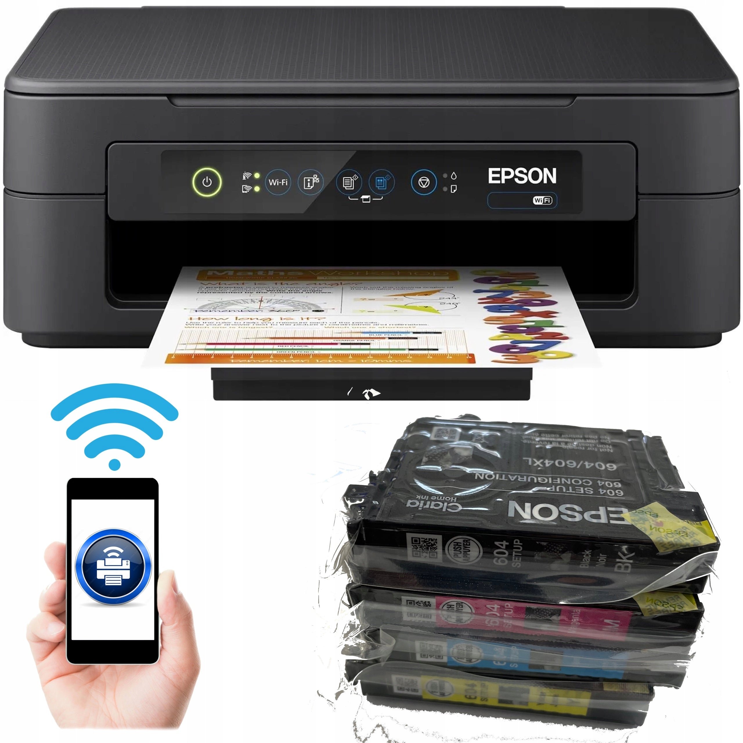 Multifunction printer Epson XP-2205 WiFI Cheap inks 604