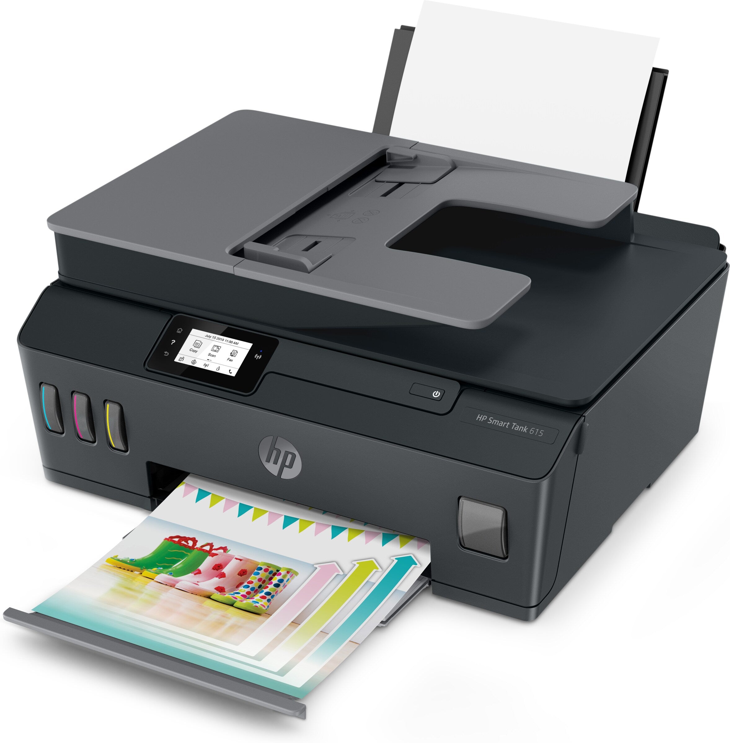 Multifunction printer HP Smart Tank PRINTING SCAN COPY ADF WIFI INKS Manufacturer code Y0F71A