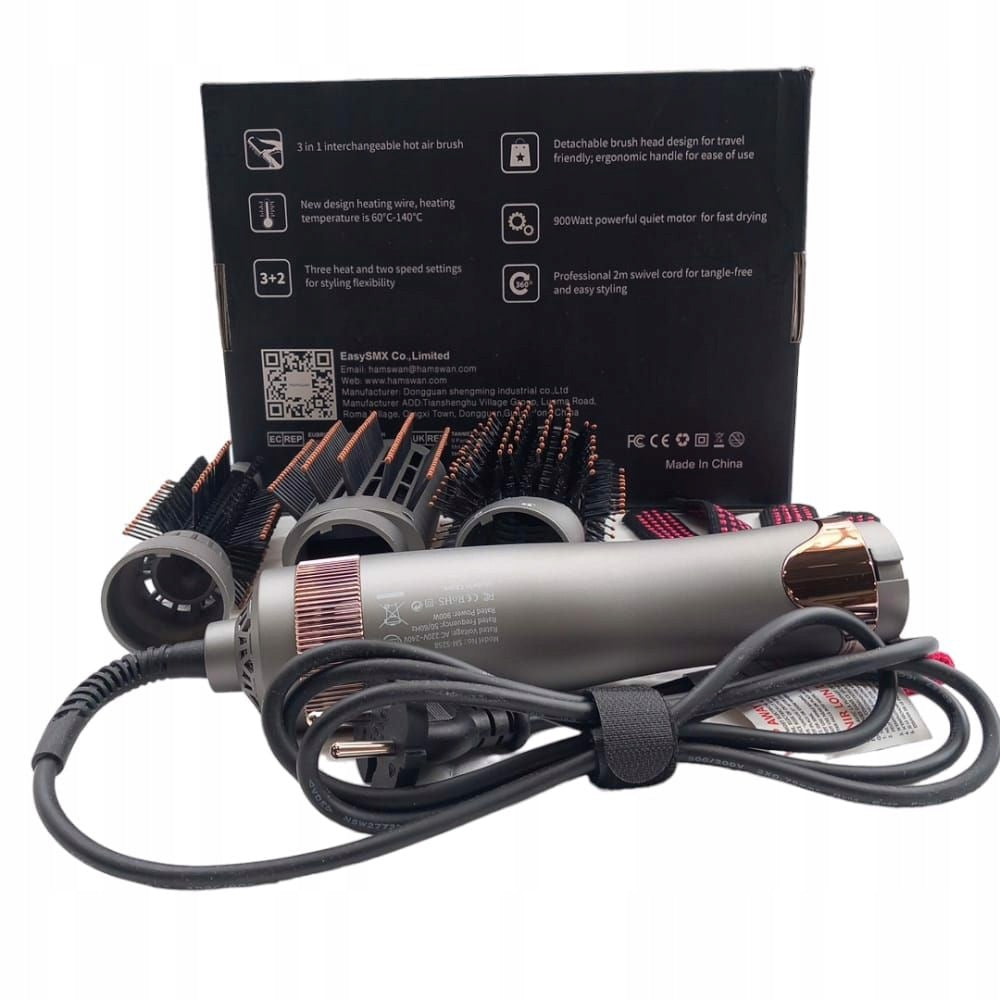 Multifunctional 3-in-1 Hair Styling Brush Model BCB053