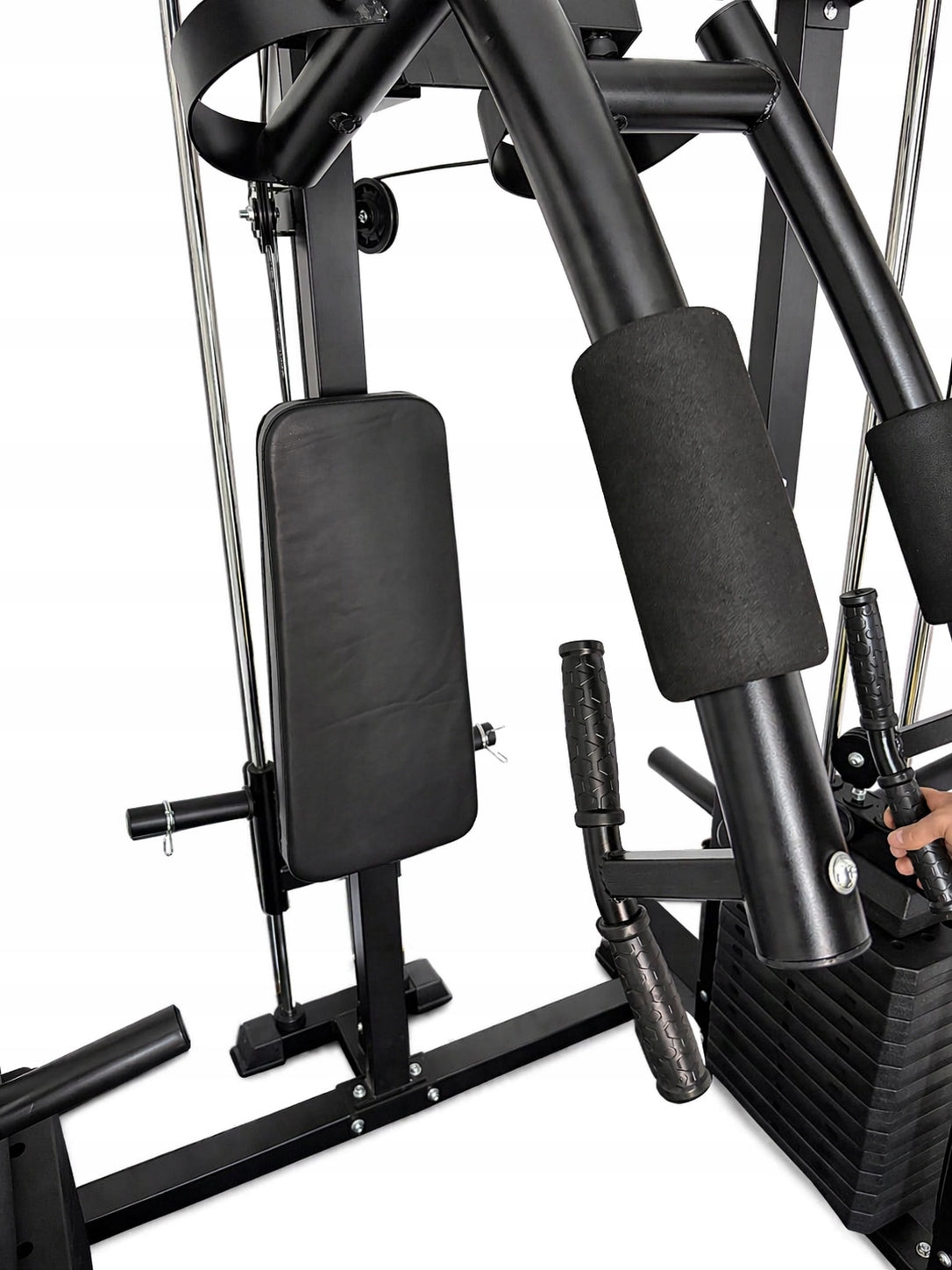 Multifunctional Atlas TITAN 810 Smith Gate Cage 140kg Free Load Functions pull-up bar training frame leg press dip station butterfly/chest fly station lower pulley upper pulley