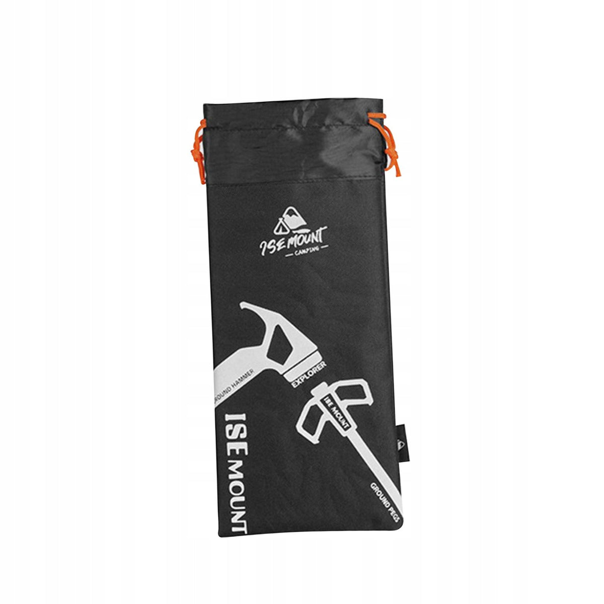 Multifunctional Drawstring Storage Pouch Reusable Carabiners Black Packaging status no packaging