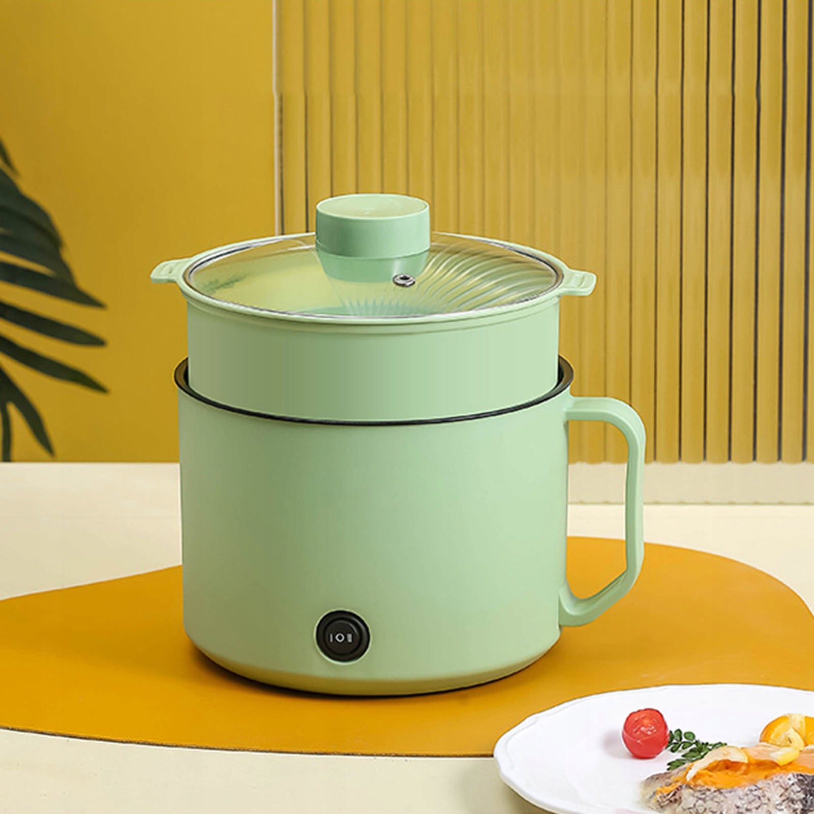 Multifunctional Electric Cooking Pot Small Mini Fast ST