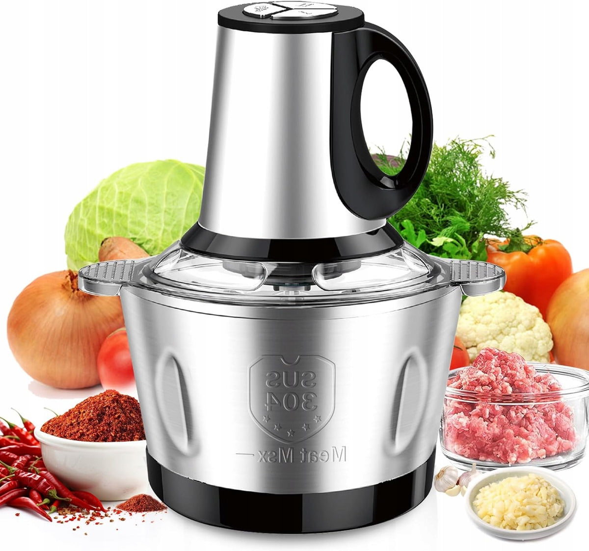 Multifunctional Electric Meat Grinder Multimincer For Home Brand no brand