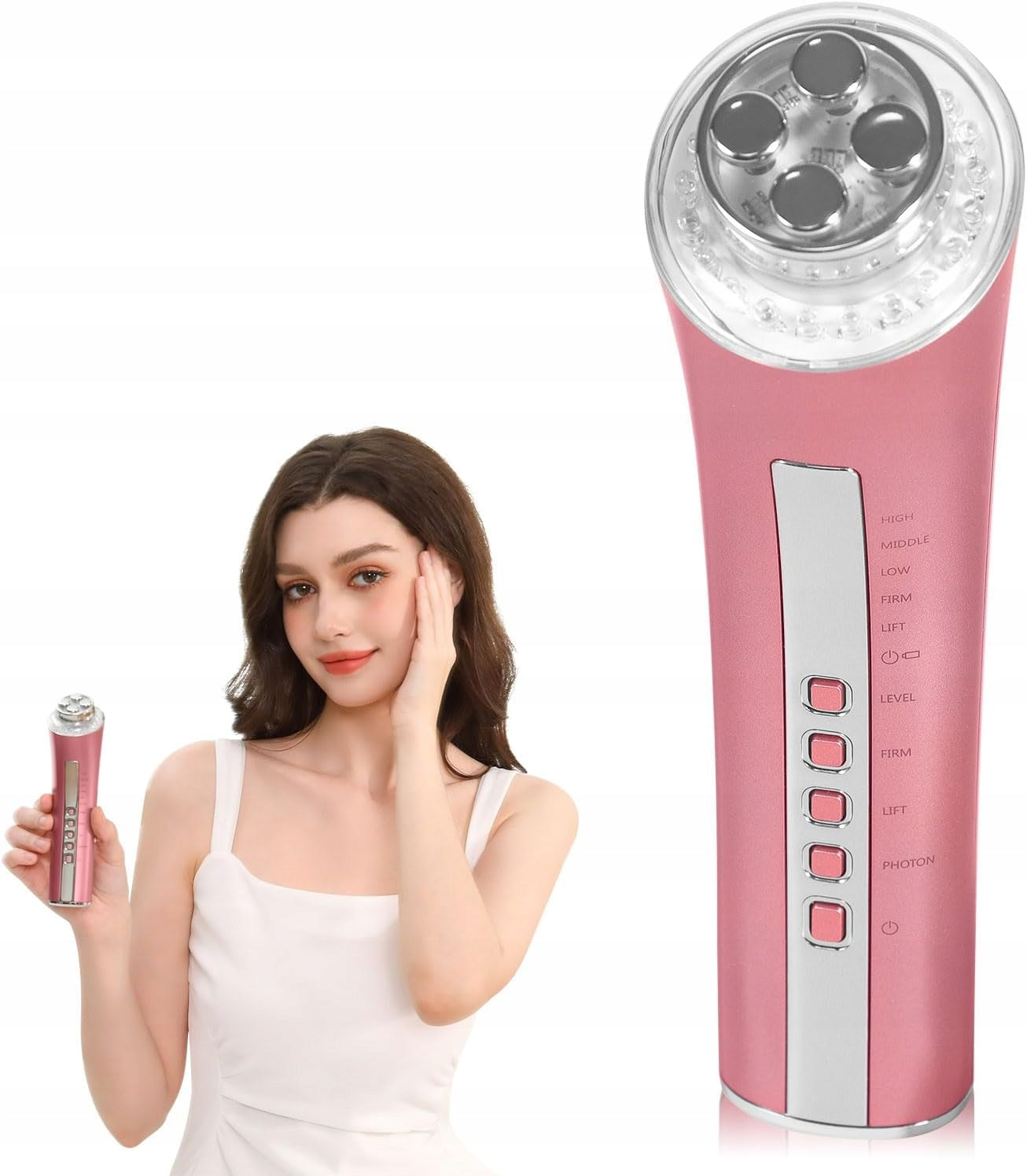Multifunctional Face Care Device RF EMS LED Ultrasound
