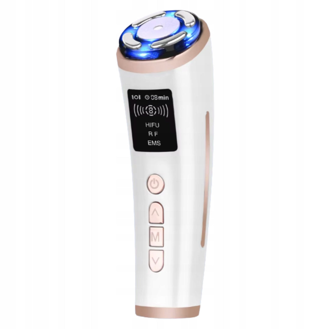 Multifunctional Face Device 7in1 LED RF EMS + Massage + Vibration Packaging status original