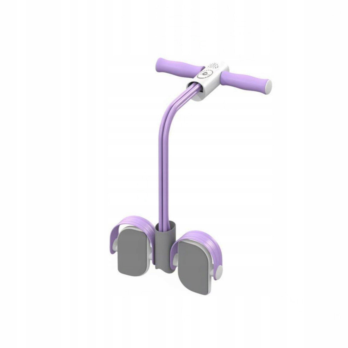 Multifunctional Foot Pedal elastic Band, Home Gym Purple Counting 4-strand