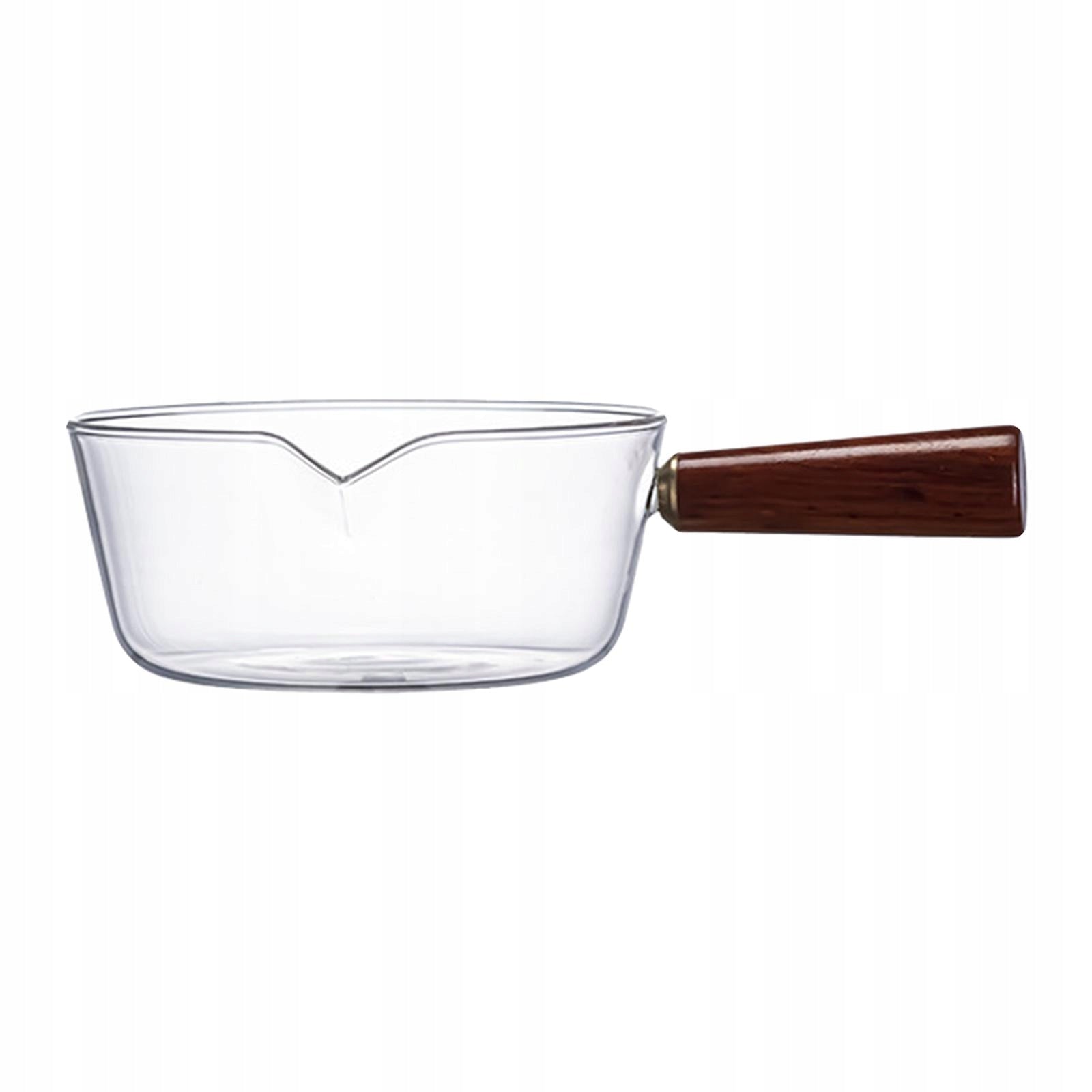 Multifunctional Glass Cooking Pot Heat Resisting Cool Resisting 600ml Brand no brand