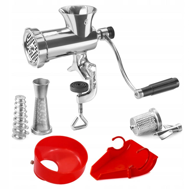Multifunctional Handheld Meat, Fruit Machine + Nut and Cheese Grater