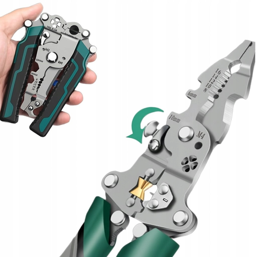 Multifunctional Insulation Puller Folding 18in1 Shears Multitool Universal Packaging status original