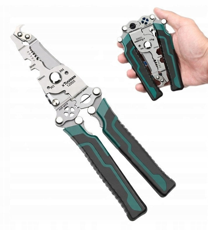 Multifunctional Insulation Puller Folding 18in1 Shears Multitool Universal