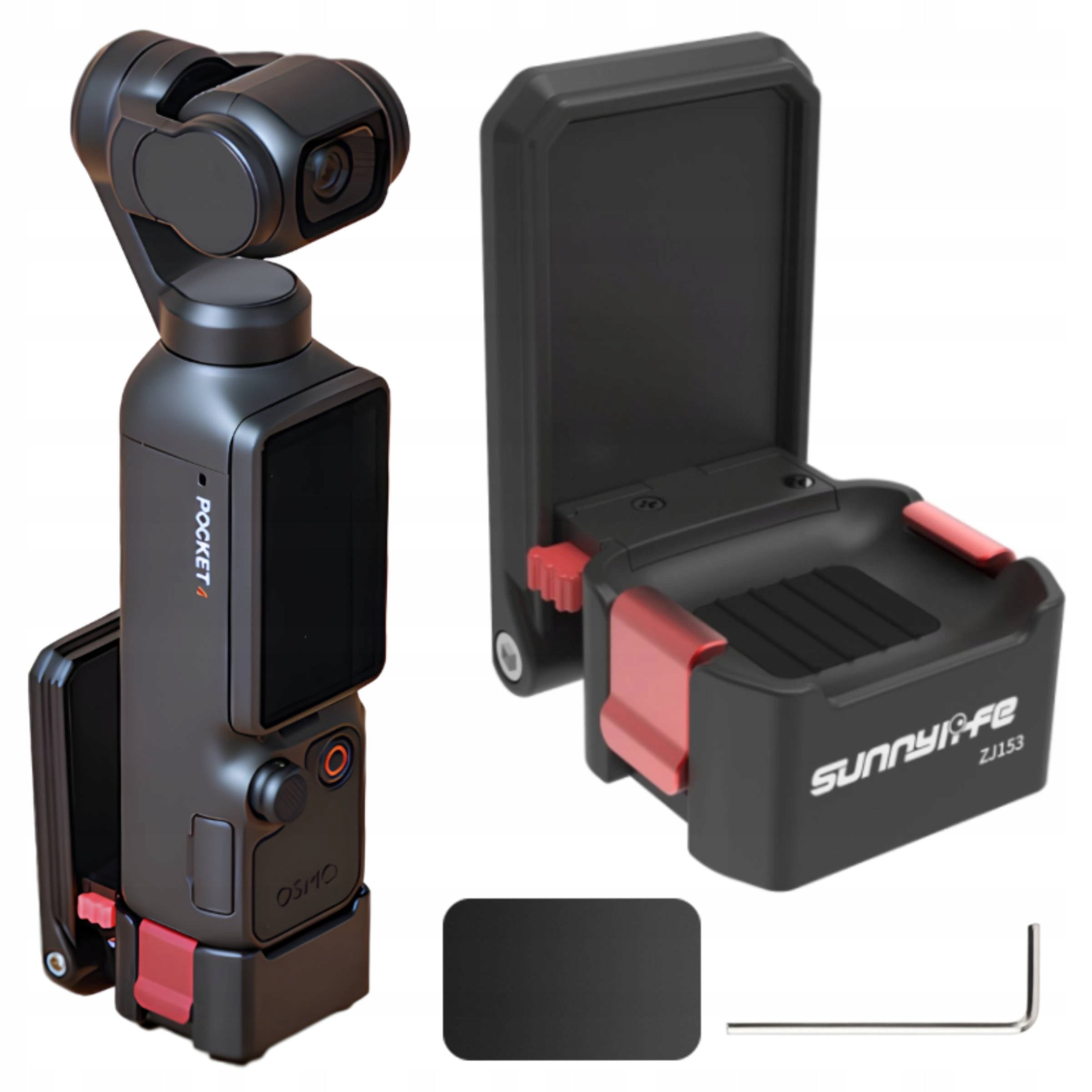 Multifunctional Magnetic Mount Adapter for DJI OSMO POCKET 3 / 4 Camera