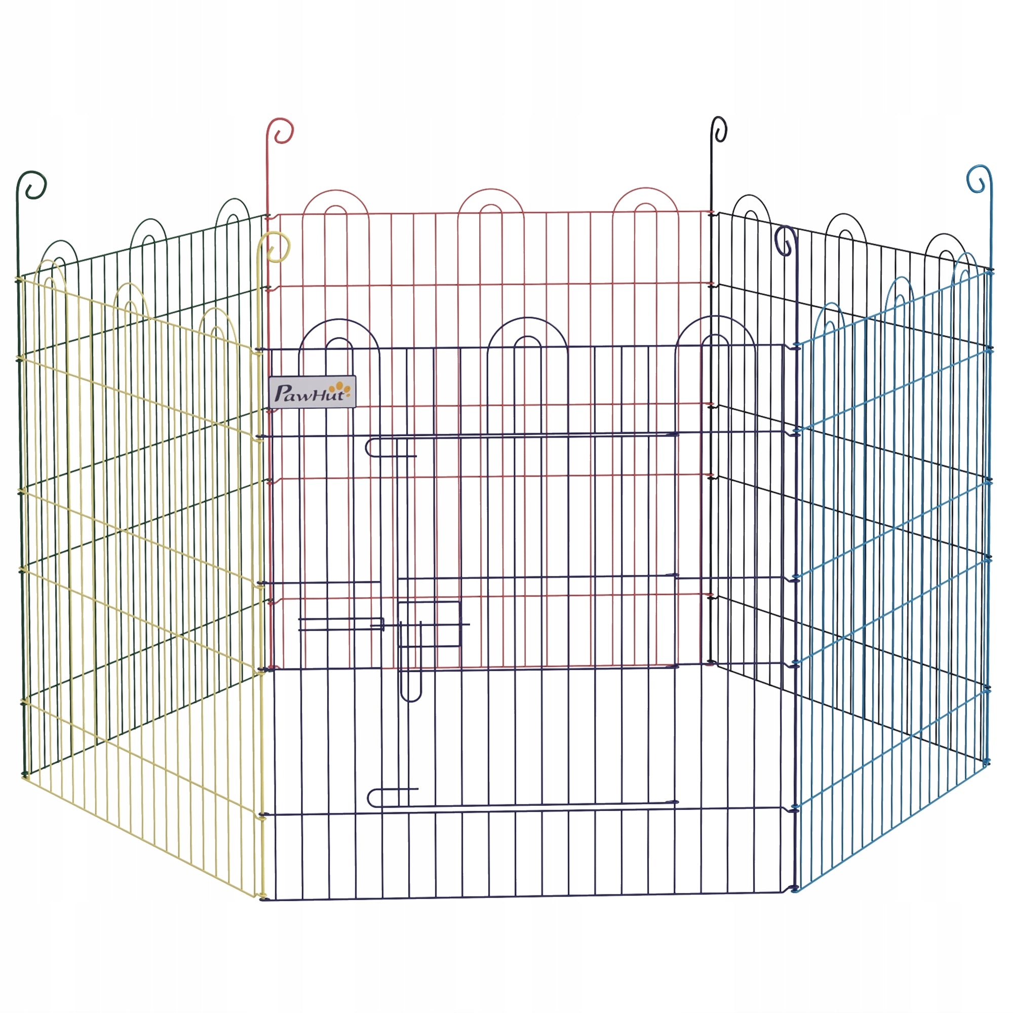 Multifunctional Puppy Runway, Modular Design, Closure, Metal
