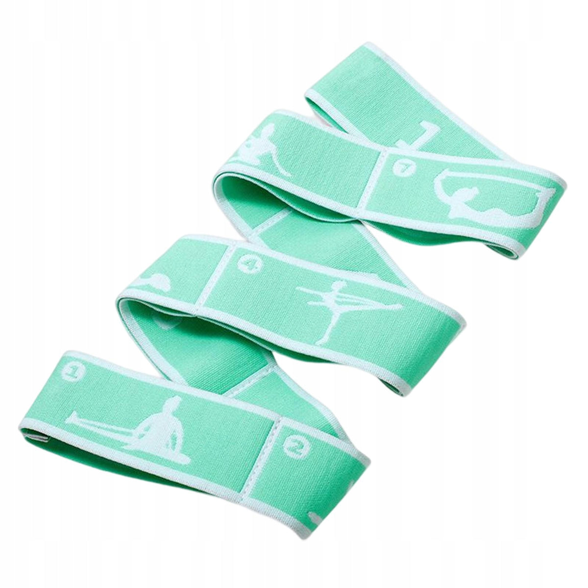 Multifunctional Resistance Band Training Yoga Auxiliary Stretching Green