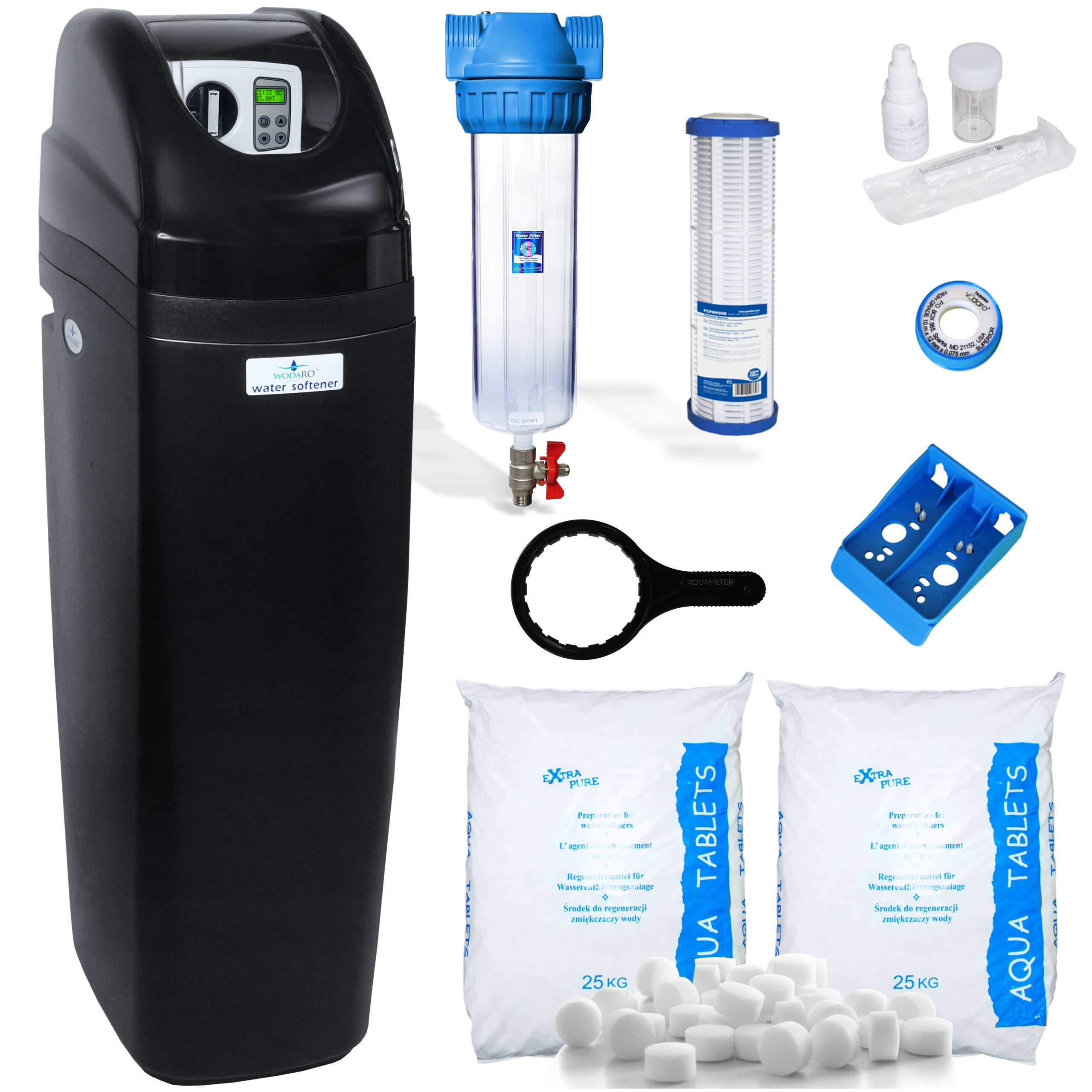 Multifunctional Water Softener For Whole House 32L REMOVES NITRATE System House