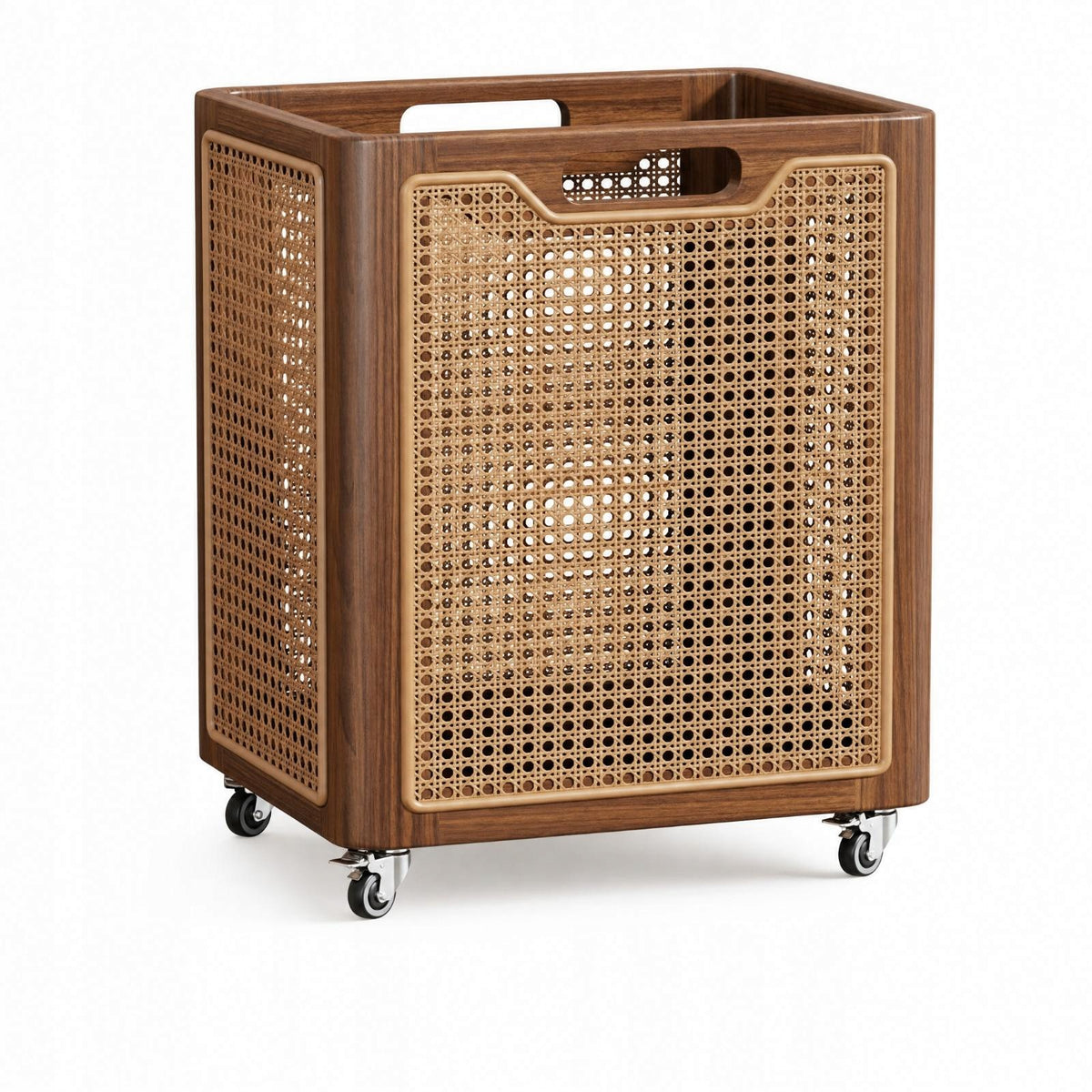 Multifunctional Wooden Fitness Equipment Rack Spacious Organizer Bin with