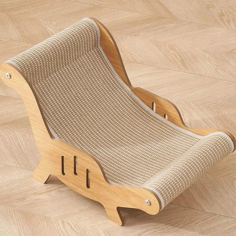 Multifunctional Wooden Scratcher - Sisal Domestic Cat Ropes Cat Lounger Brand Bedee