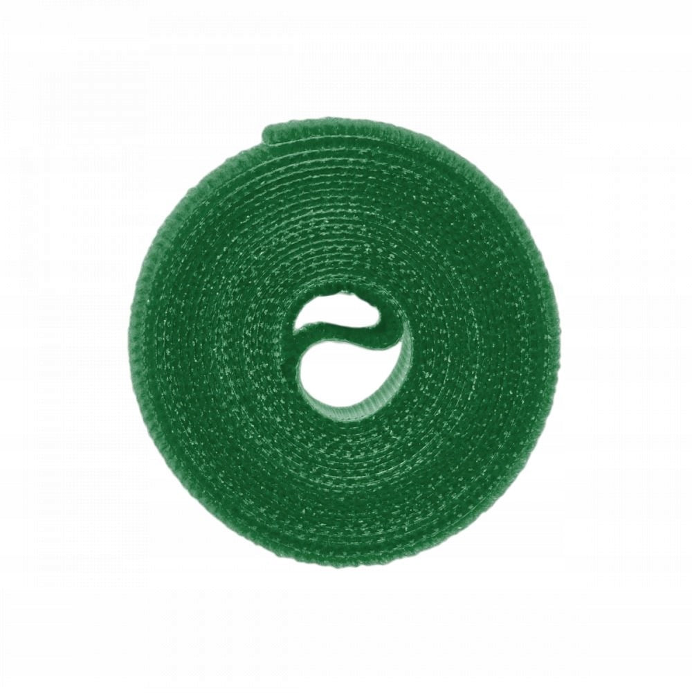 Multifunctional band - Velcro Roll Green 9,5mm x 5 meters roll Manufacturer code TYHLT09505/GR Super mocny rzep organizer