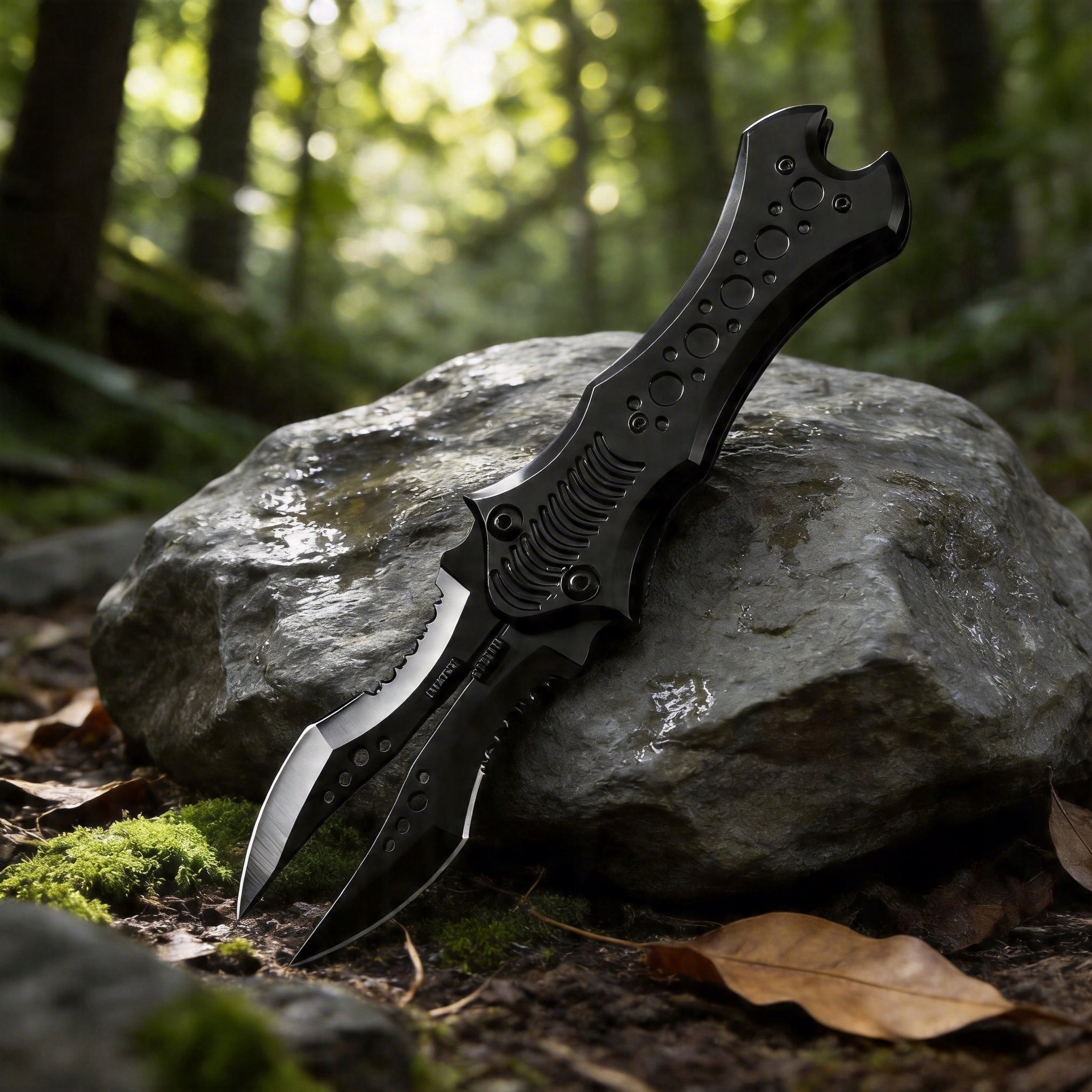 Multifunctional crab tong folding knife, suitable for camping Manufacturer code ZDD-01