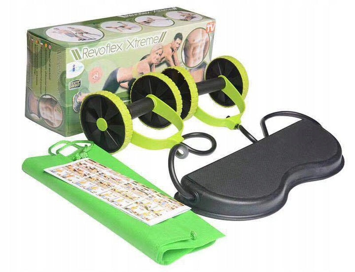 Multifunctional exercise set Revoflex expander resistance rubber trainer Model TRENAŻER EXPANDER GUMY OPOROWE