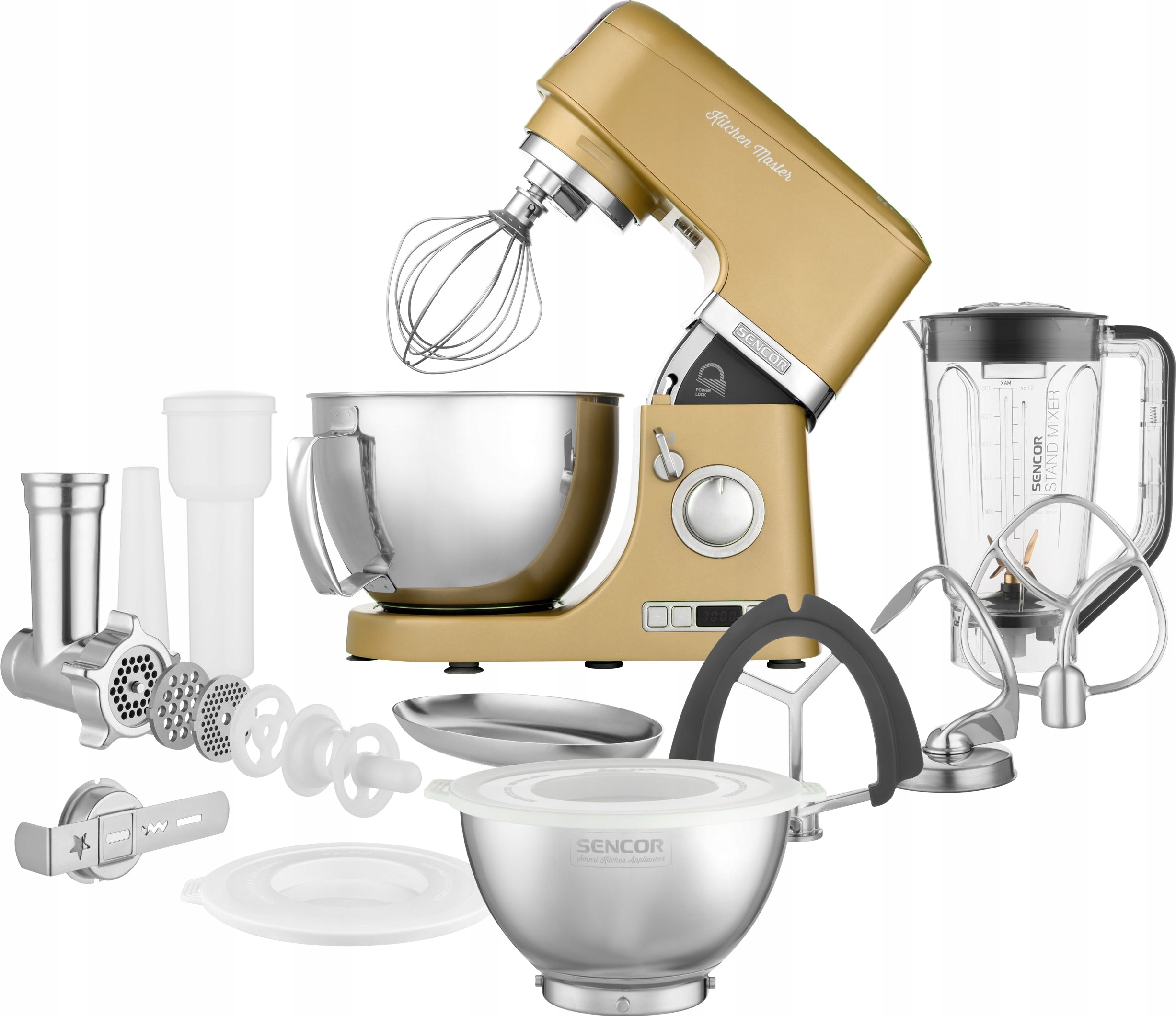 Multifunctional planetary food processor Sencor STM7877CH Bowl 4.5L 1000W