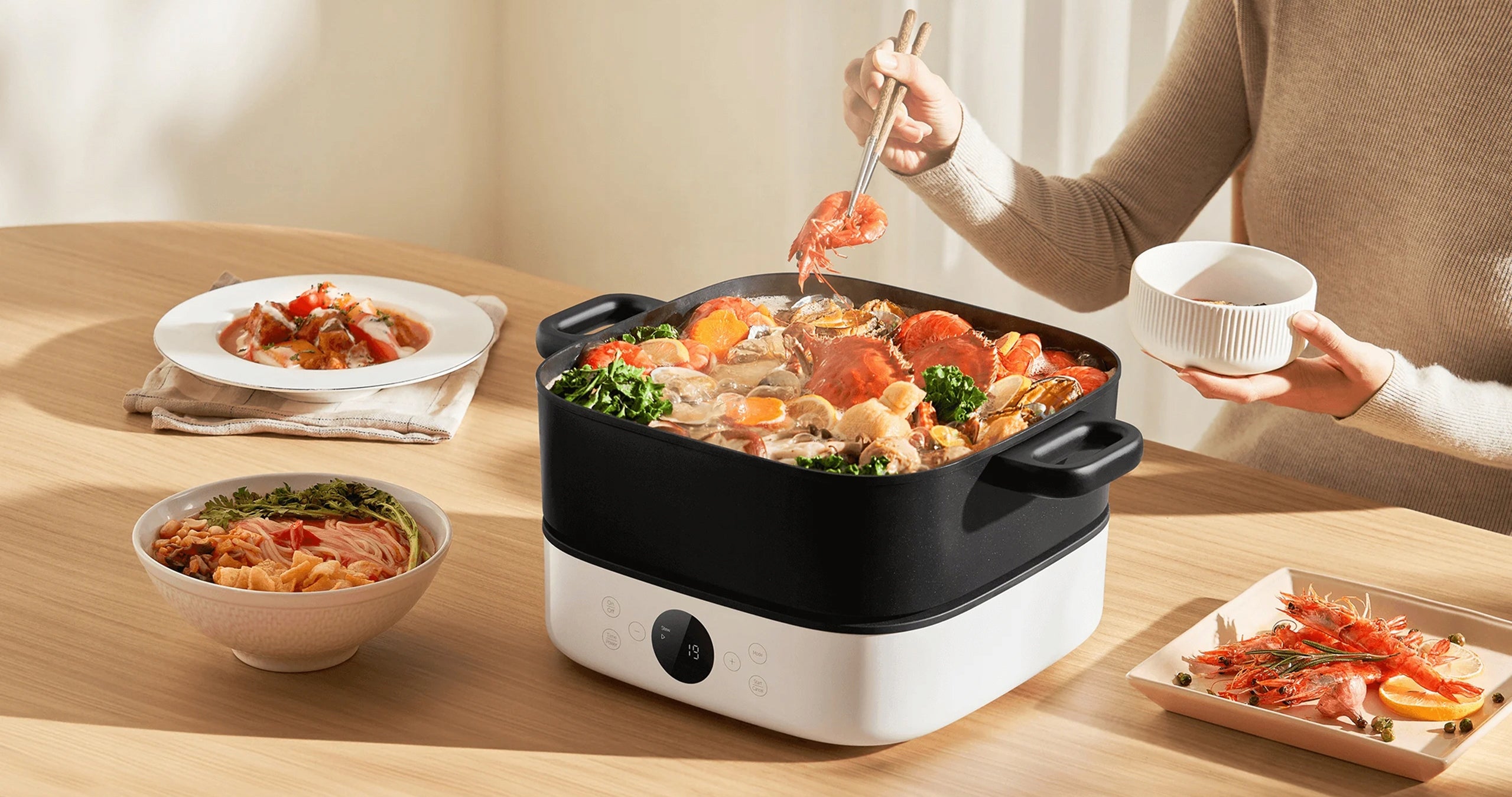 Multifunctional pot Xiaomi Hot Pot Cooker 6L Manufacturer code 61546