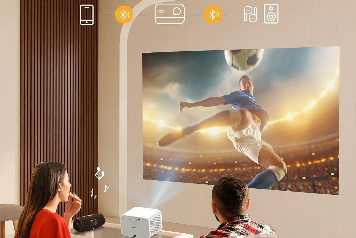 Multimedia projector Yaber L2s LCD,WiFi6 and Bluetooth 5.1PERFECT GIFT Manufacturer code B0DJ2QBKBZ