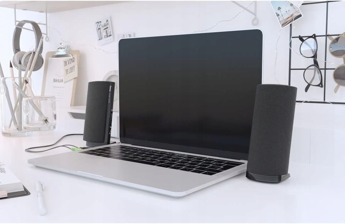 Multimedia speakers E 80 (PC speaker with 3,5 mm jack plug, USB, 2,5 W Brand no brand