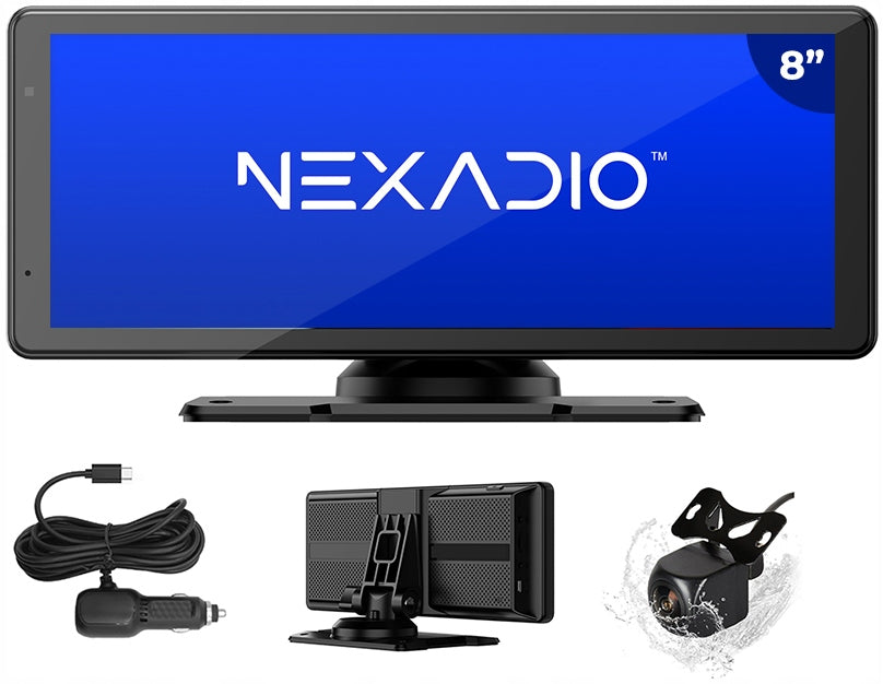 Multimedia tablet Nexadio CP250 CARPLAY ANDROID AUTO NAVI rear view camera
