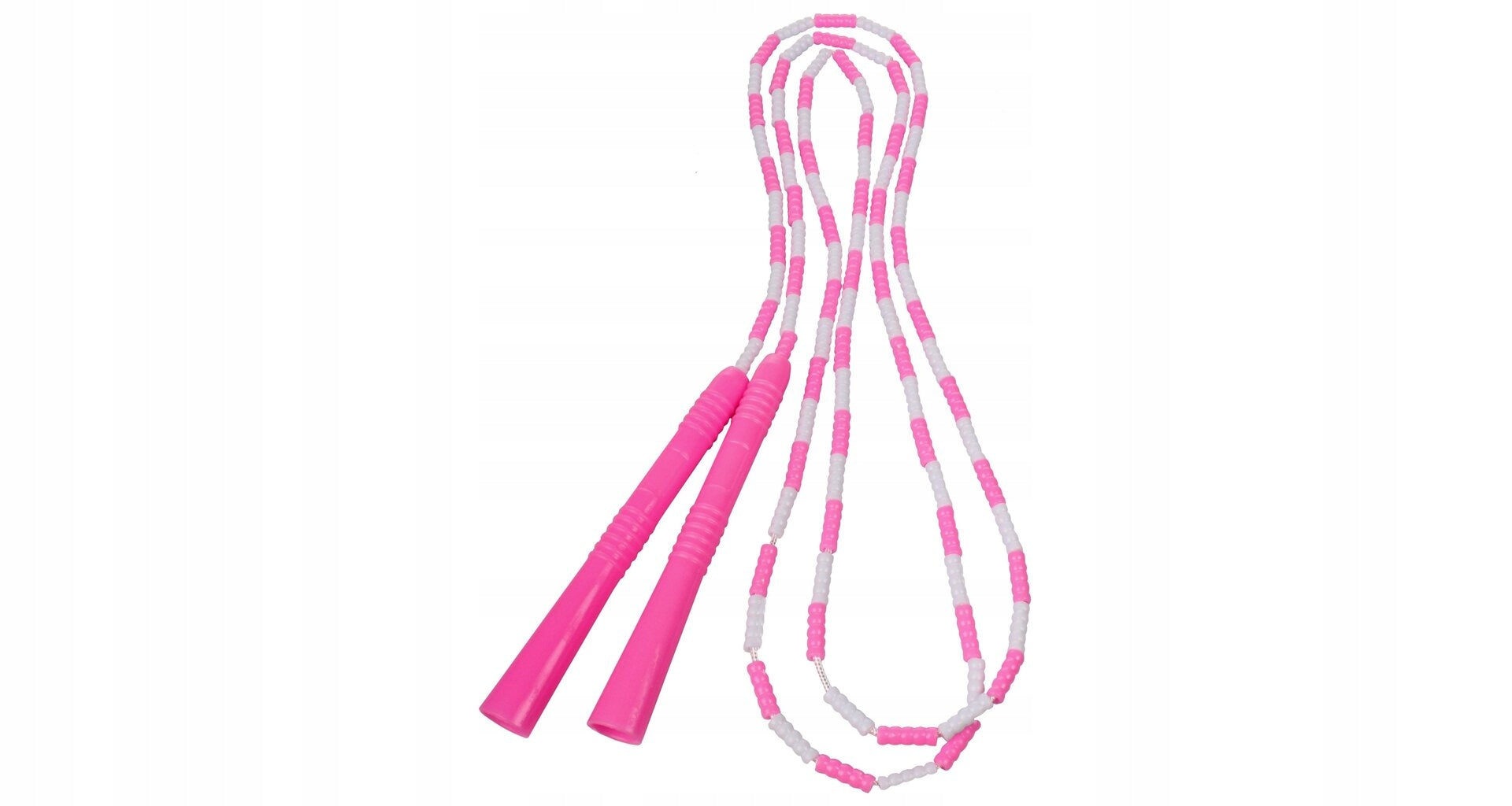 Multipack 3pcs Beaded jump rope for children pink, 1 pc.