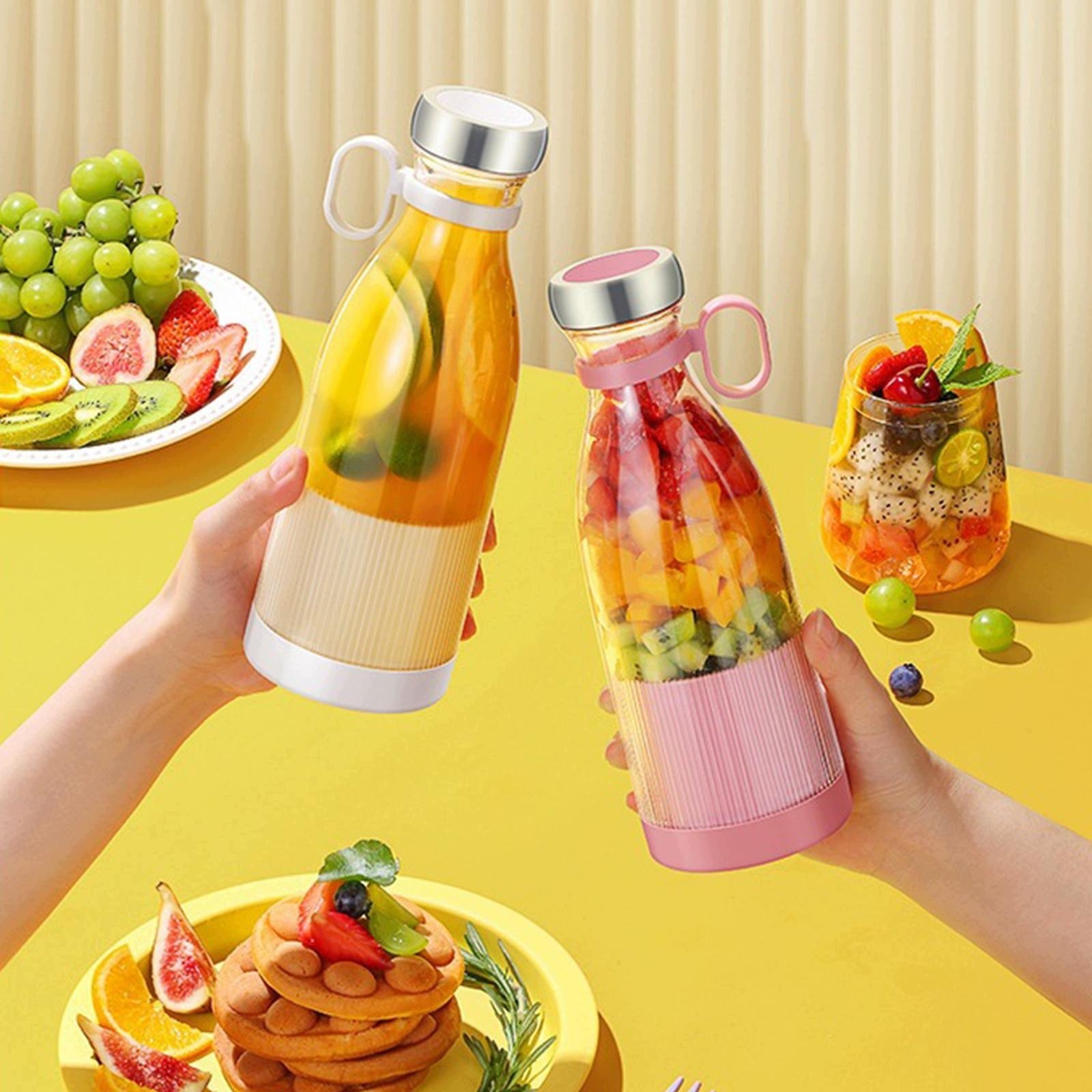 Multipurpose Juice Mixers Machine Fruit Juicing Cup Detachable Easy White Packaging status original