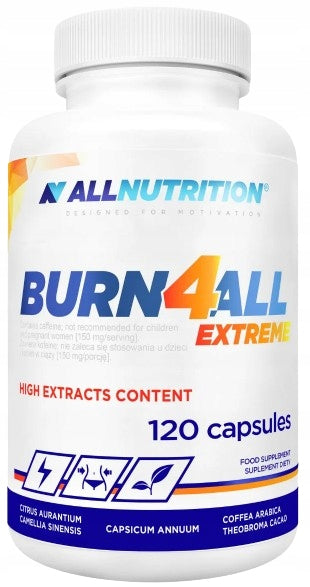 Multipurpose capsules Allnutrition Burn4All Extreme 120 pcs.