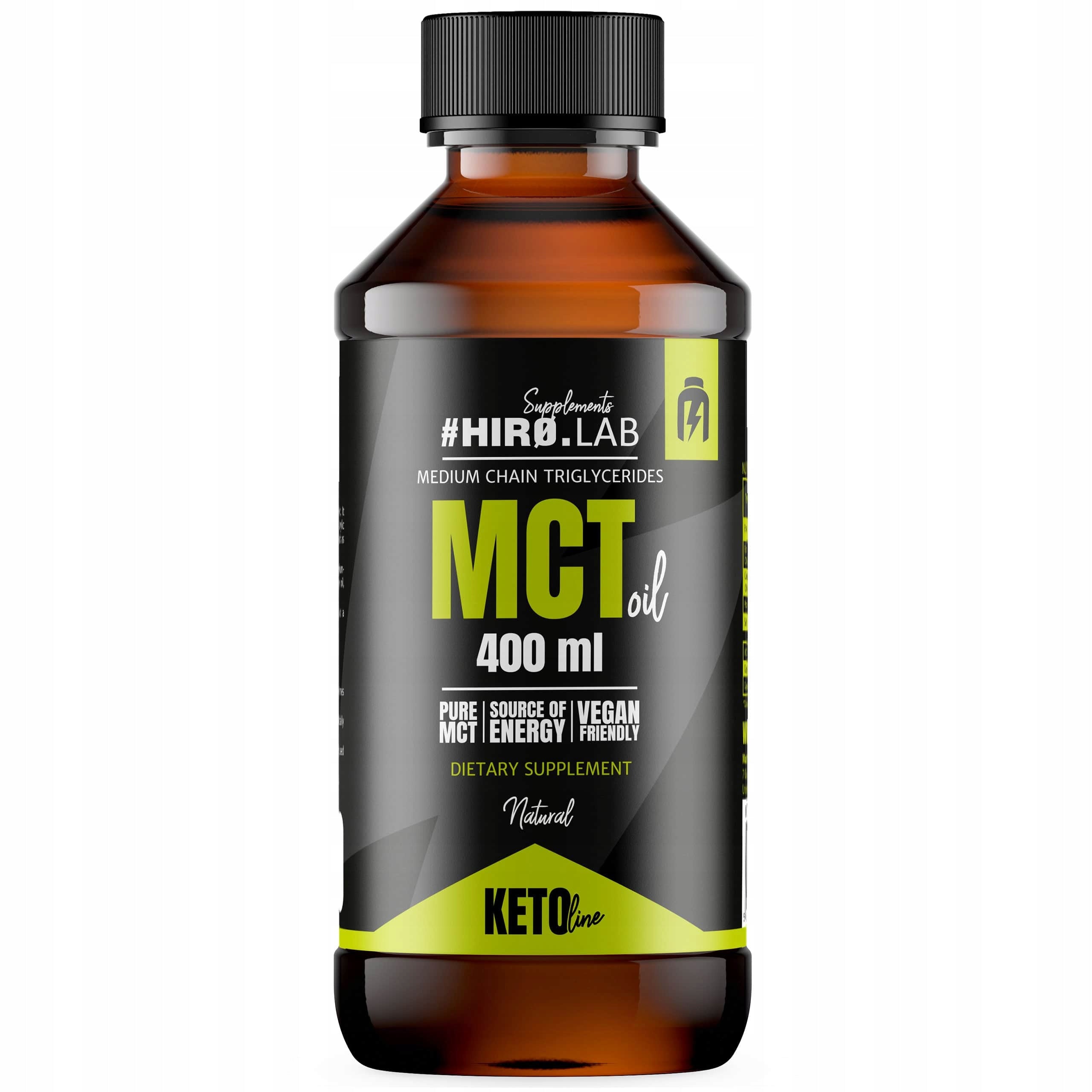 Multipurpose liquid Hiro.Lab MCT Oil 400 ml 1 pc. + freebie