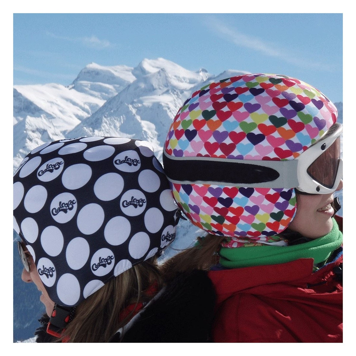 Multisport helmet cover - with heart pattern - universal EAN (GTIN) 8721663163681