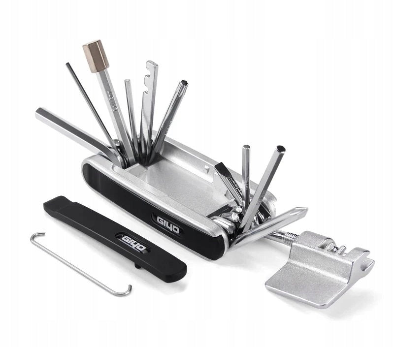 Multitool Bicycle 13in1 Clipper Spoon Tools Service GIYO PT-01