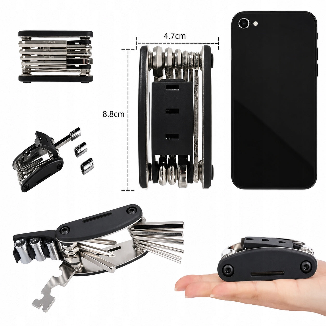 Multitool Bicycle 16in1 Wrench Set Allen Caps Bicycle Repair Manufacturer code MT76937