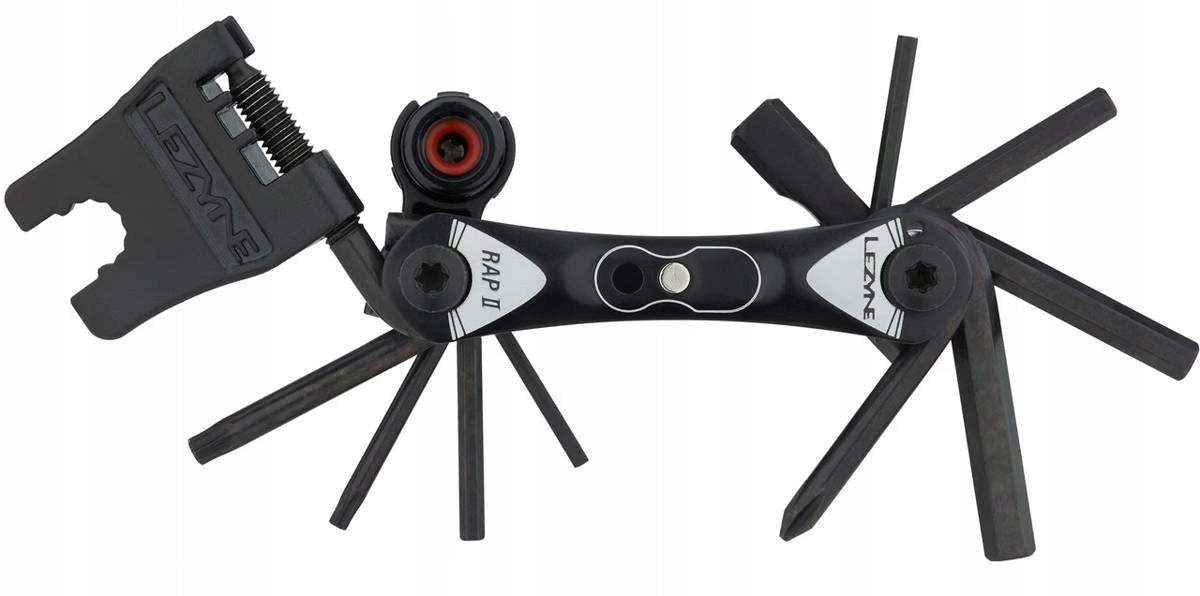 Multitool Lezyne RAP II CO2 19 functions Manufacturer code 1-MT-RAP-V319T04