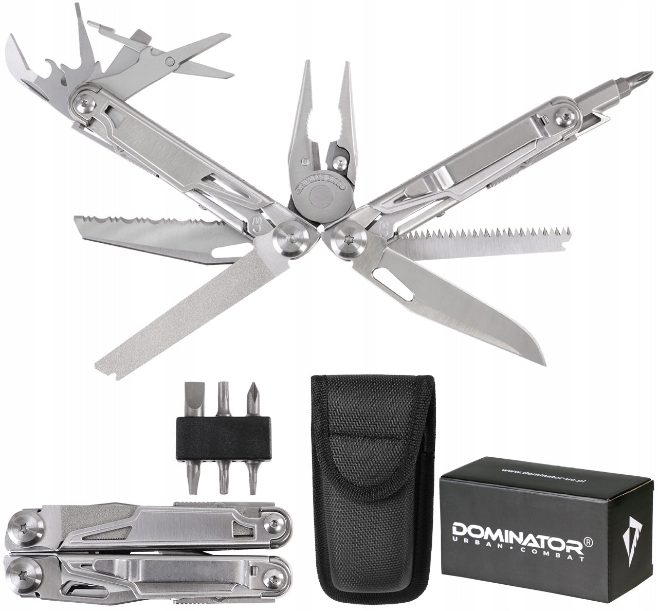 Multitool Multifunction Tool DOMINATOR HERO ANT 14in1 Bit Essential